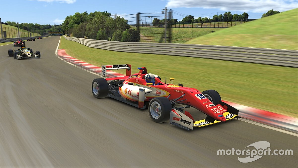 Erick Goldner no Desafio Virtual das Estrelas: lidera com a Shell