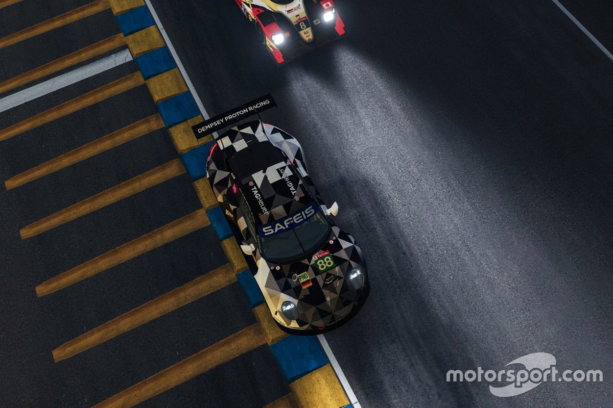 #88 Dempsey-Proton Racing Porsche 911 RSR: Riccardo Pera, Loek Hartog, Michael Francesconi, Kevin Van Dooren