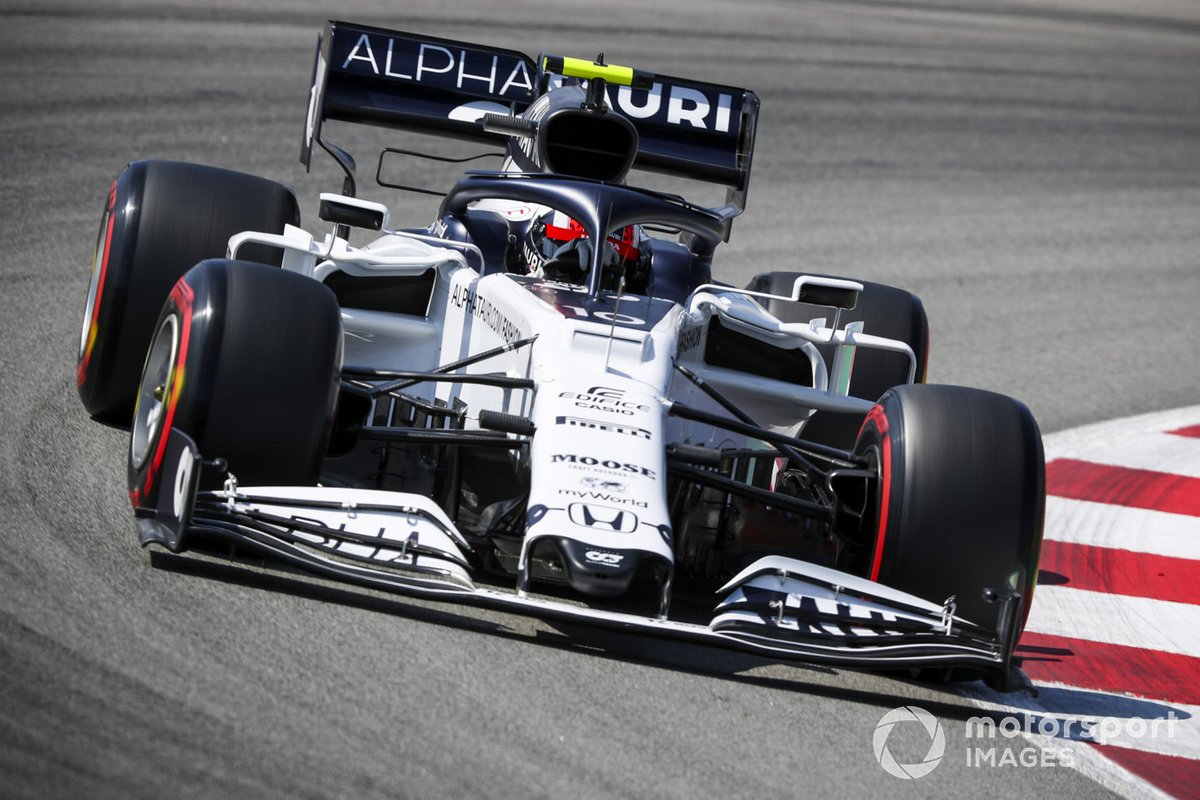 Gasly bu yıl ilk kez son bölüme kaldı ve puan aldı