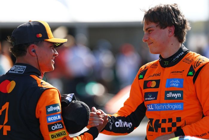 Lando Norris, McLaren, Oscar Piastri