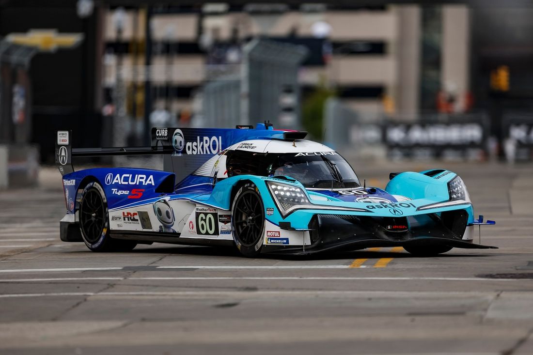 #60 Acura Meyer Shank Racing w/Curb Agajanian Acura ARX-06: Tom Blomqvist, Colin Braun