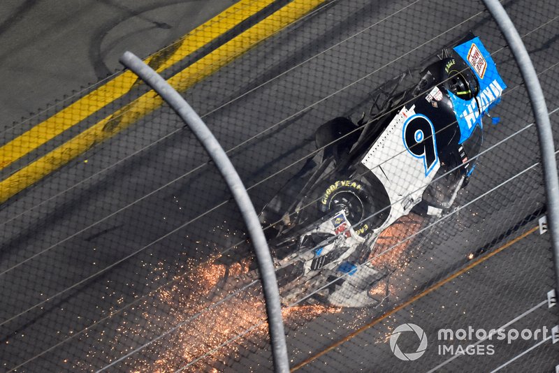 El accidente de Ryan Newman, Roush Fenway Racing, Ford Mustang Koch Industries