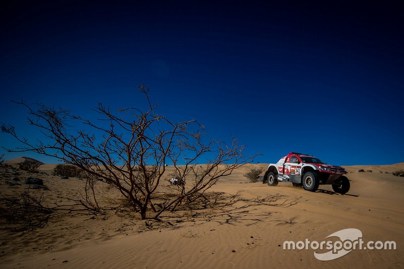 #341 Ssangyong Motorsport Koorando DKR: Oscar Fuertes Aldanondo, Diego Vallejo