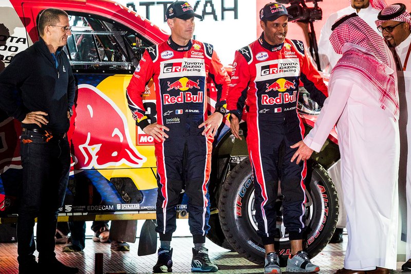 #300 Toyota Gazoo Racing: Nasser Al-Attiyah, Matthieu Baumel