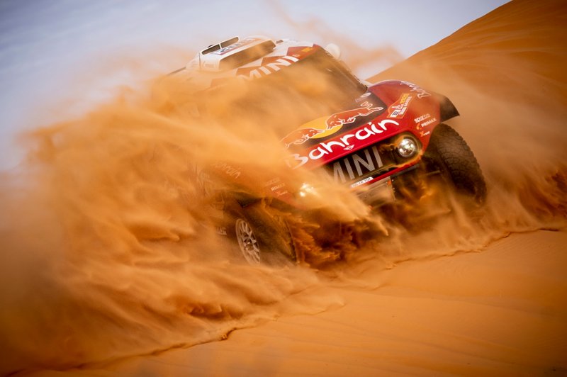 #302 JCW X-Raid Team: Stephane Peterhansel, Paulo Fiuza