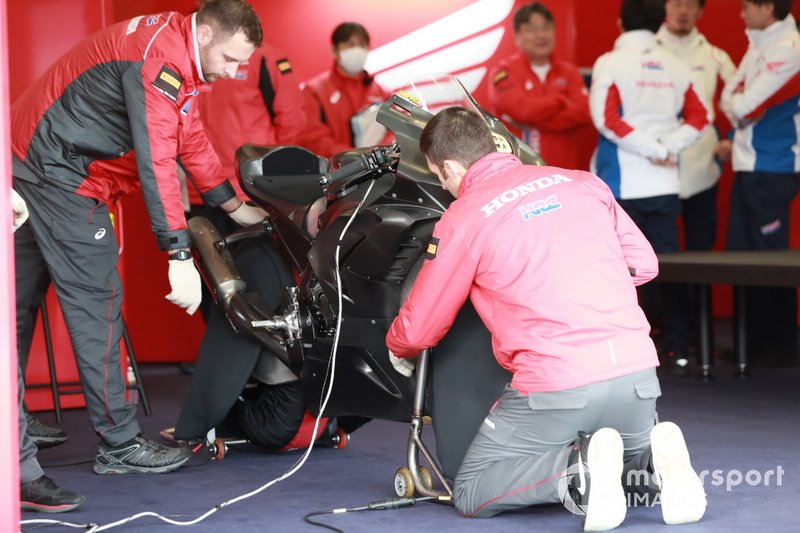 Bike of Alvaro Bautista, Team HRC