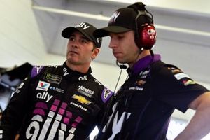 Jimmie Johnson, Hendrick Motorsports, Chevrolet Camaro Ally and Cliff Daniels