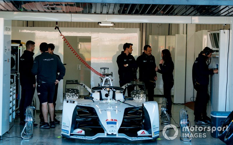 Felipe Massa's, Venturi, EQ Silver Arrow 01
