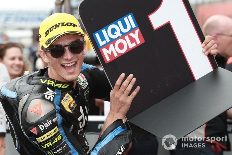 Il vincitore della gara Luca Marini, Sky Racing Team VR46