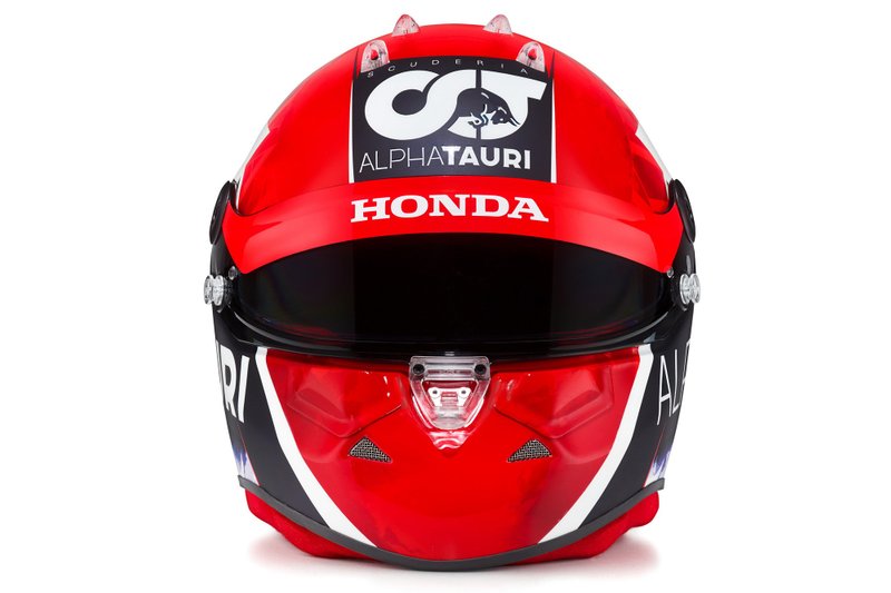 Casco de Daniil Kvyat, AlphaTauri
