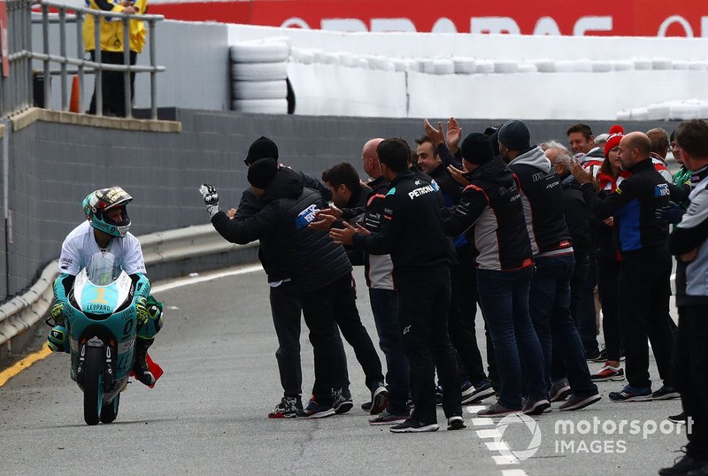 Race winner Lorenzo Dalla Porta, Leopard Racing