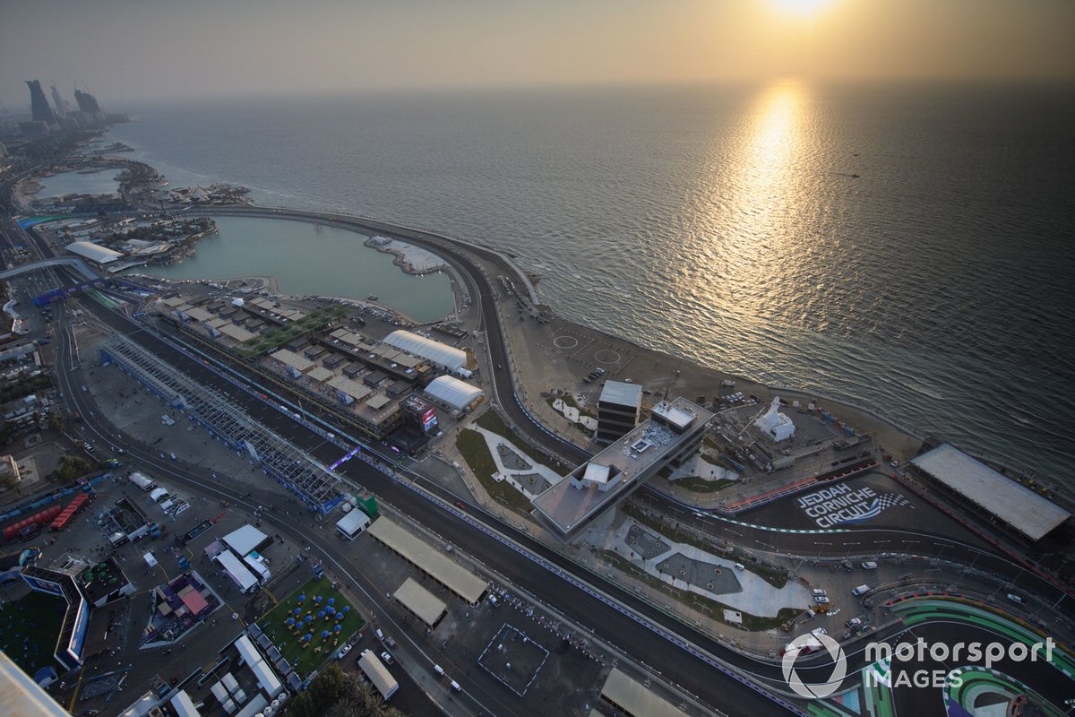 Vista aérea del circuito de Yeda