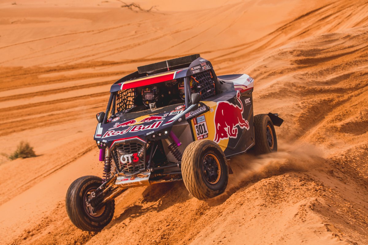 #301 Red Bull Off-Road Team USA: Cristina Gutierrez, Francois Cazalet
