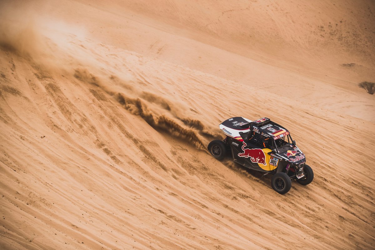 #301 Red Bull Off-Road Team USA: Cristina Gutierrez, Francois Cazalet