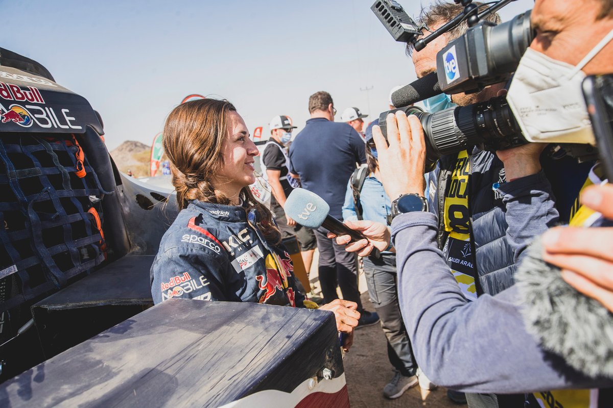 #301 Red Bull Off-Road Team USA: Cristina Gutierrez, Francois Cazalet