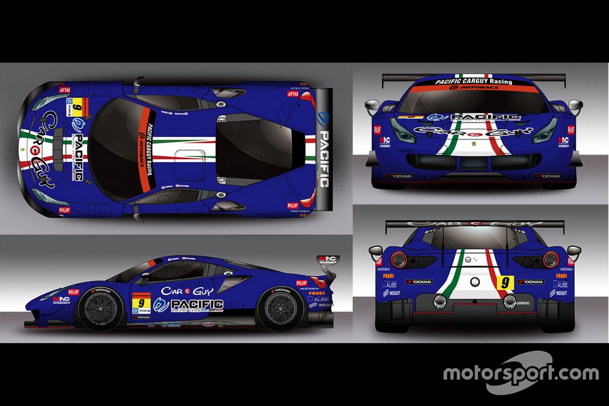 #9 PACIFIC NAC CARGAY Ferrari