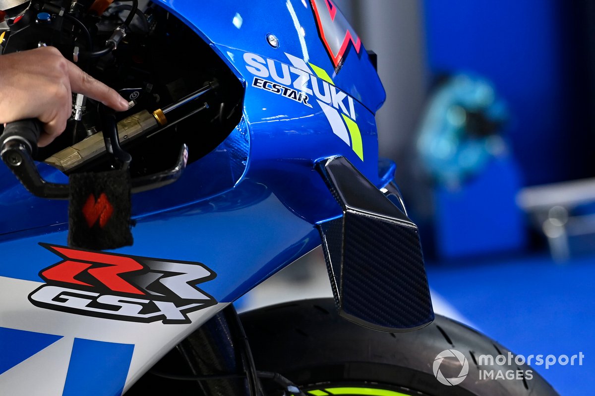 Bike detail, Team Suzuki MotoGP