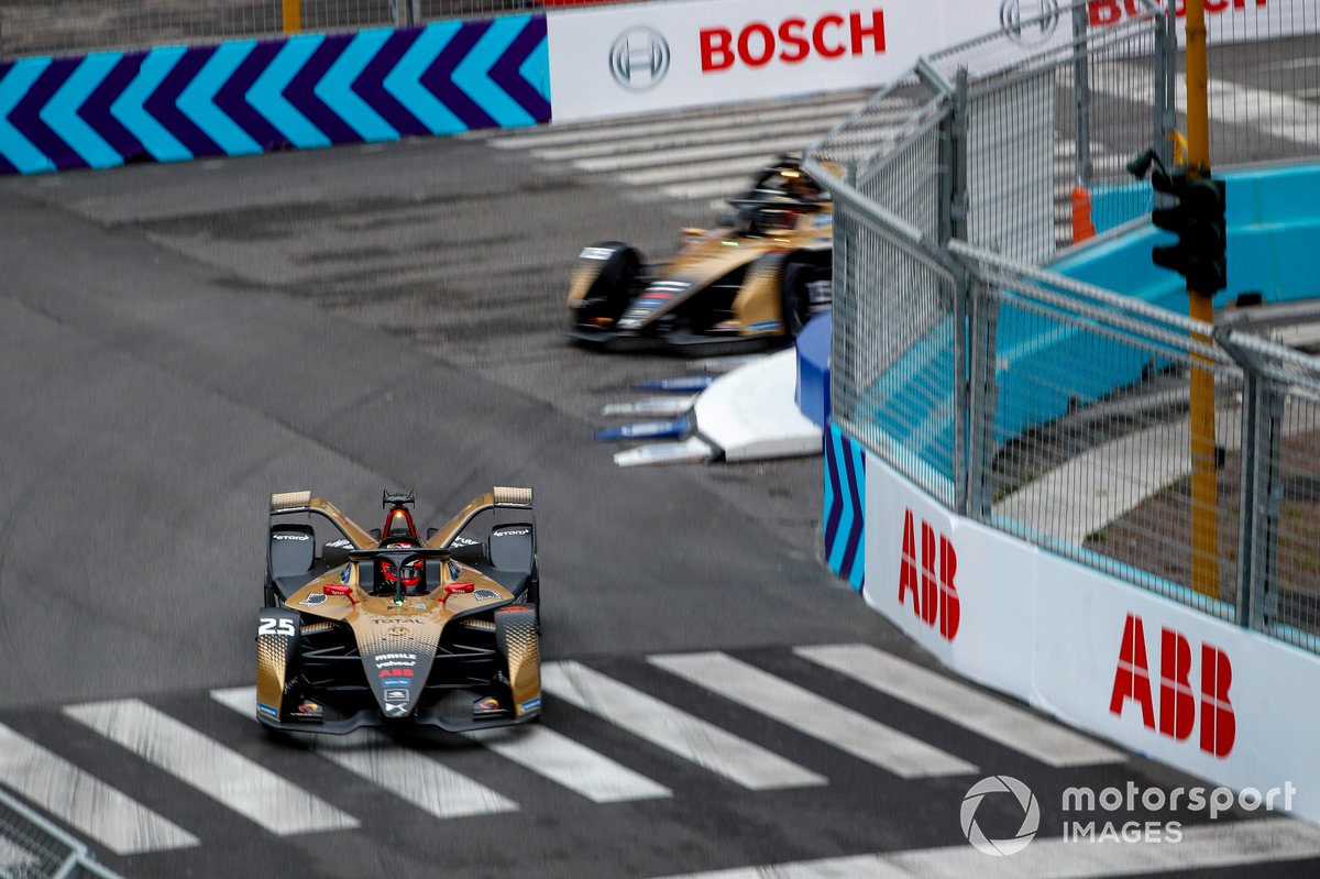 Jean-Eric Vergne, DS Techeetah, DS E-Tense FE21, Antonio Felix da Costa, DS Techeetah, DS E-Tense FE21