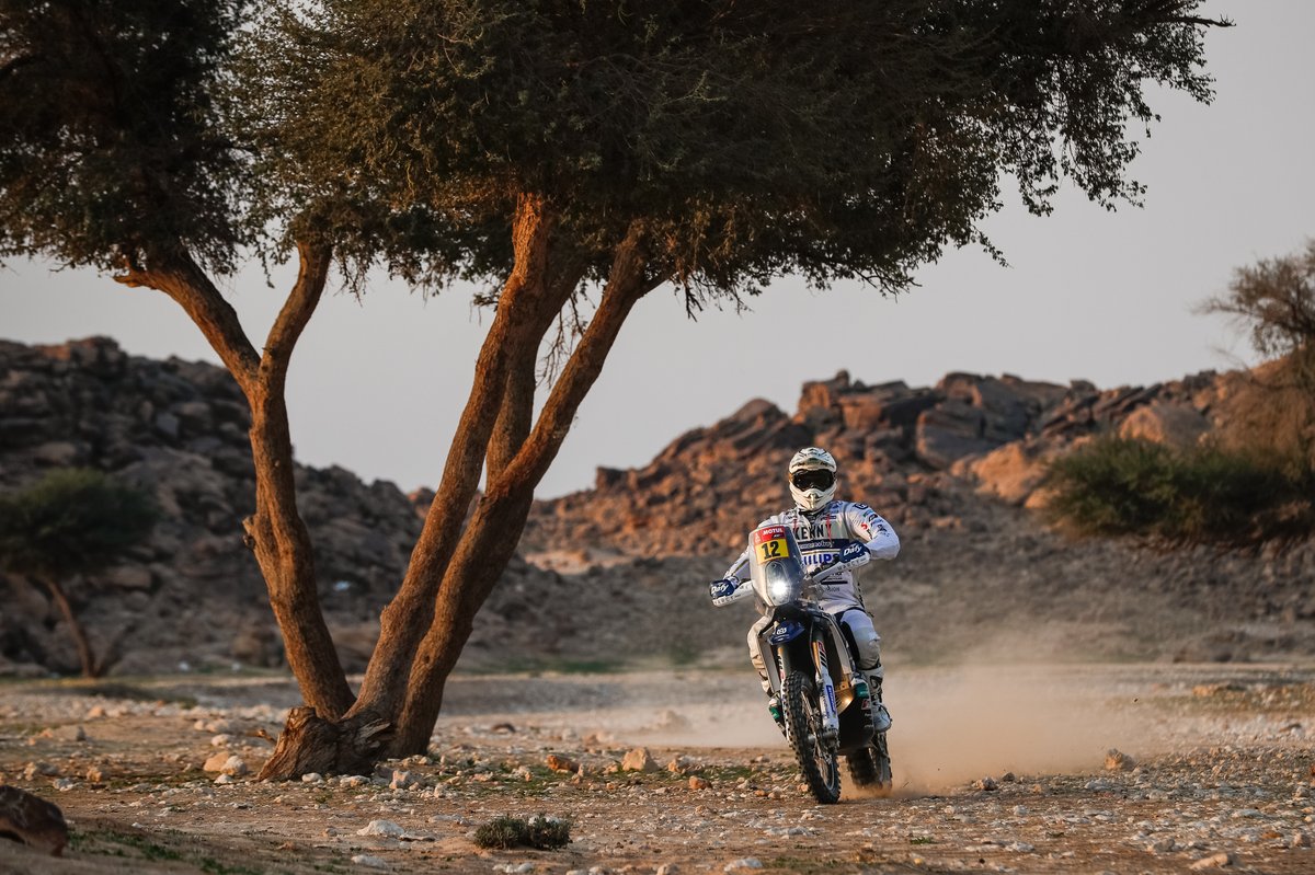 #12 Xavier HT Rally Raid Husqvarna Racing: Xavier De Soultrait