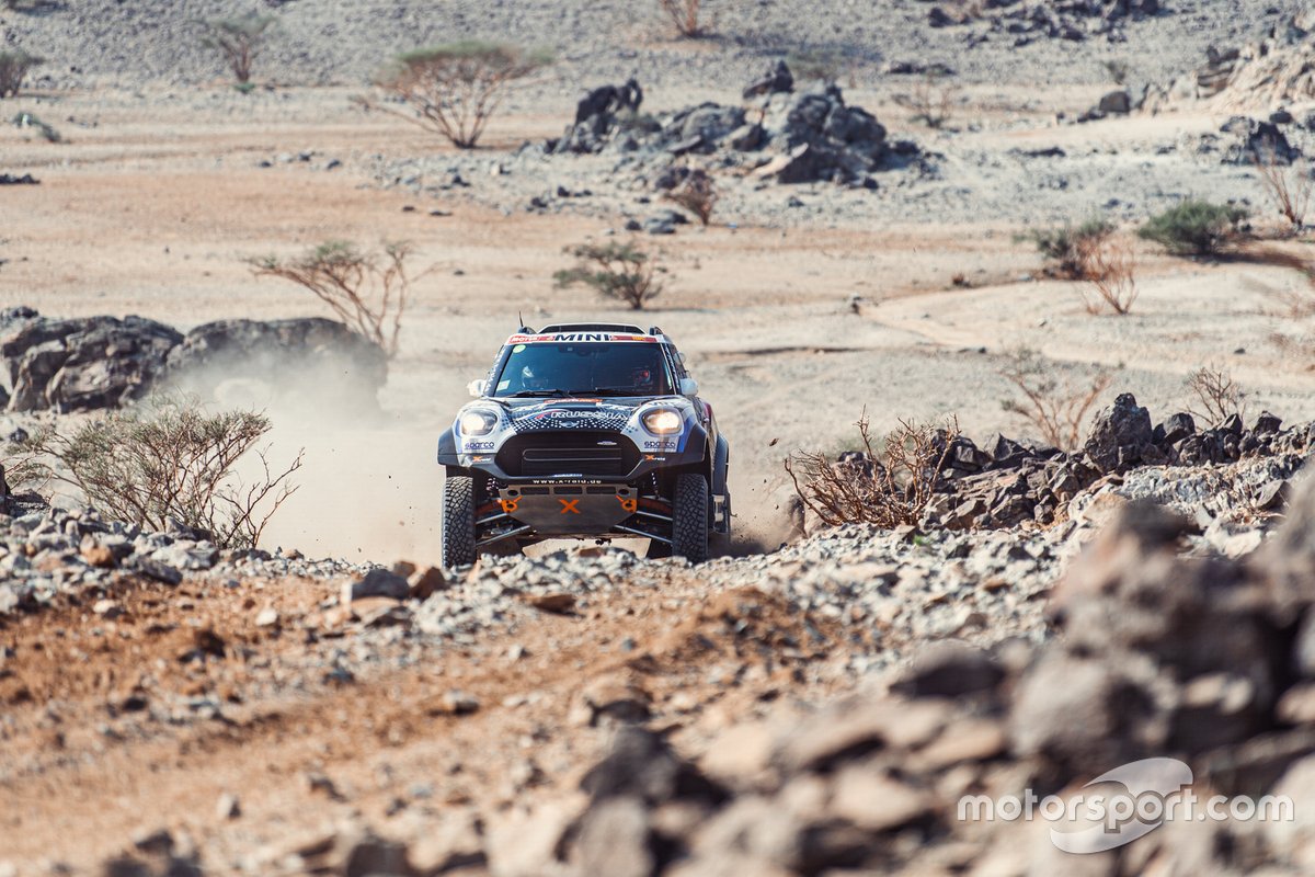 #317 X-Raid Mini JCW Rally Team Bmw: Vladimir Vasilyev, Dmitro Tsyro