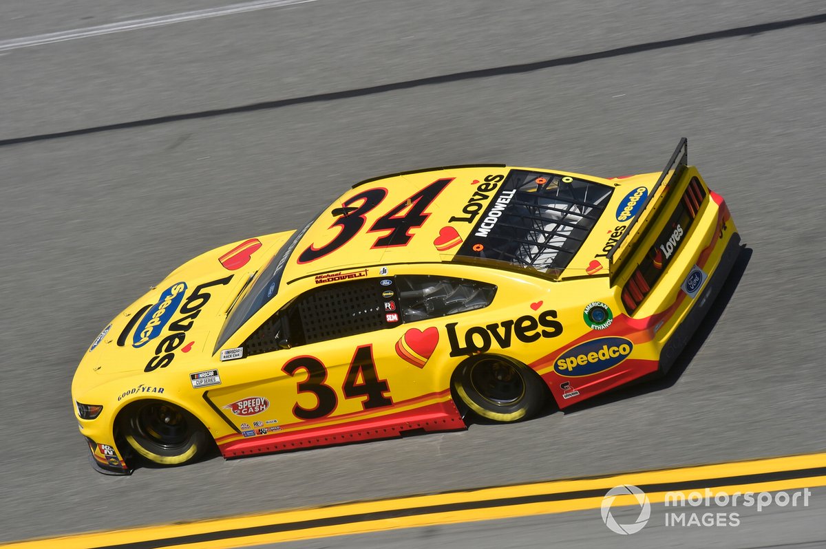 #34: Michael McDowell, Front Row Motorsports, Ford Mustang