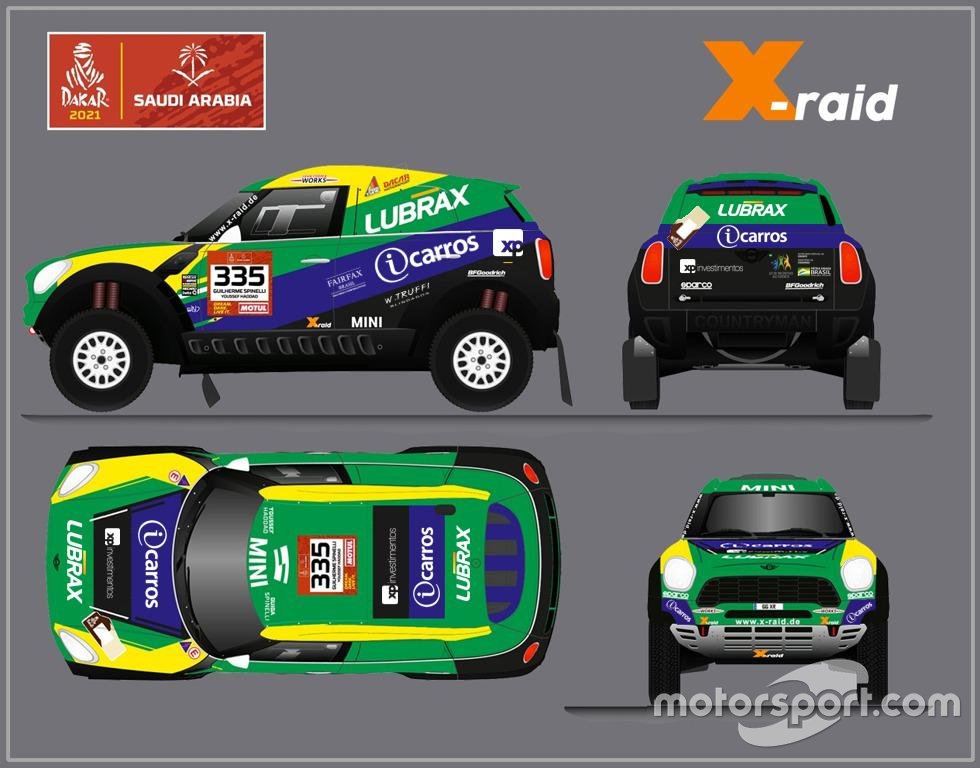Spinelli e Haddad disputarão Dakar 2021