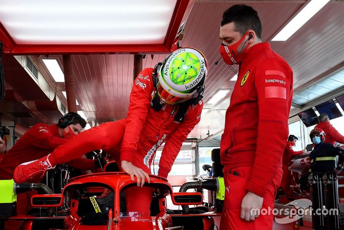 Mick Schumacher, Ferrari SF71H  