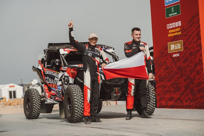 #405 Cobant-Energylandia Rally Team BRP: Michal Goczal, Szymon Gospodarczyk