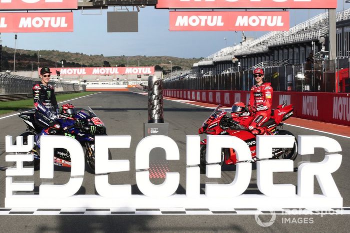 Fabio Quartararo, Yamaha Factory Racing Francesco Bagnaia, Ducati Team