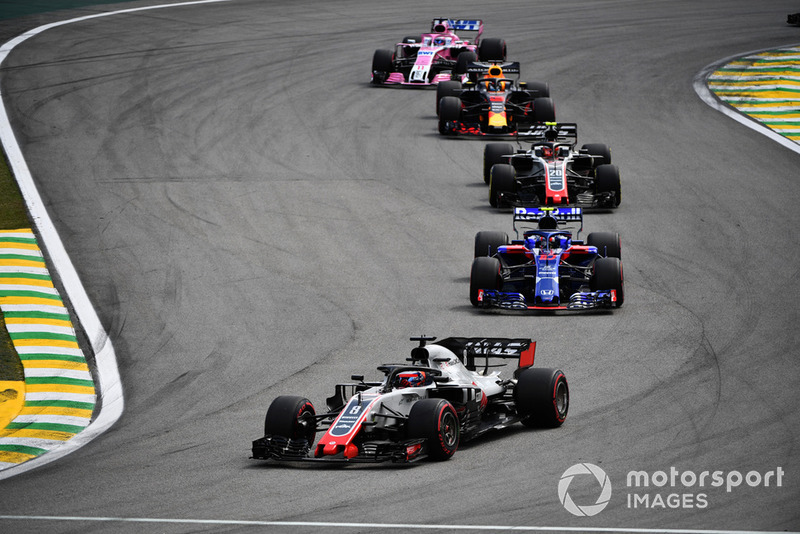 P8: Romain Grosjean, Haas F1 Team VF-18