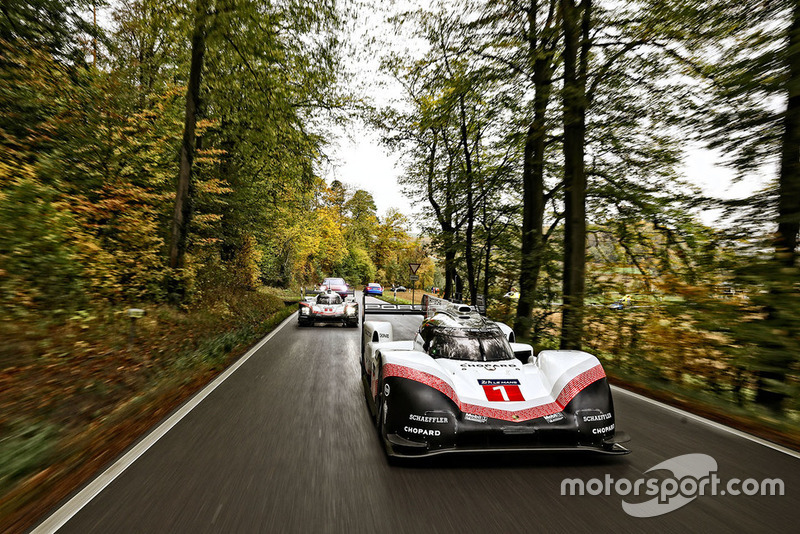 Porsche 919 Hybrid Evo en las carreteras públicas alemanas