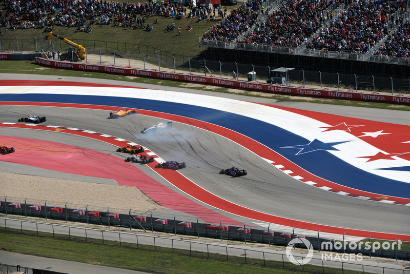 GP Amerika Serikat - Fernando Alonso/Lance Stroll (balapan)