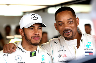 Lewis Hamilton, Mercedes AMG F1 e Will Smith