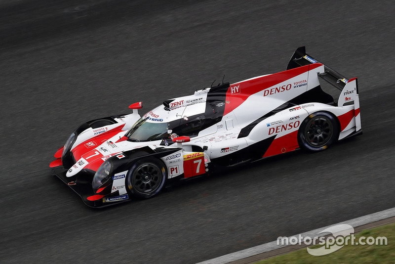 #7 Toyota Gazoo Racing Toyota TS050: Mike Conway, Kamui Kobayashi, Jose Maria Lopez