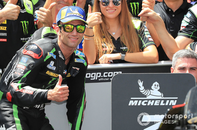 Third place Johann Zarco, Monster Yamaha Tech 3