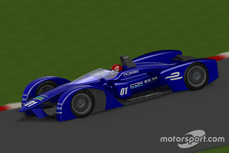 Proposal mobil Formula E TEOS