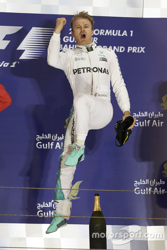 Podium: Ganador, Nico Rosberg, Mercedes AMG F1 Team