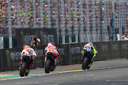 Valentino Rossi, Yamaha Factory Racing, Andrea Dovizioso, Ducati Team, Marc Marquez, Repsol Honda Team