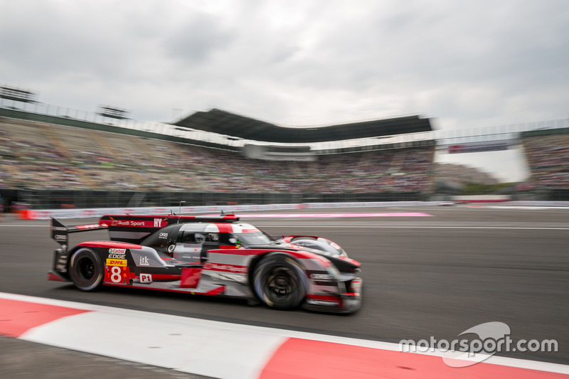 #8 Audi Sport Team Joest Audi R18 e-tron quattro: Lucas di Grassi, Loic Duval, Oliver Jarvis