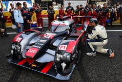 #8 Audi Sport Team Joest Audi R18 e-tron quattro: Lucas di Grassi, Loic Duval, Oliver Jarvis