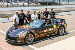 Sam Schmidt and the ARROW Chevrolet Corvette