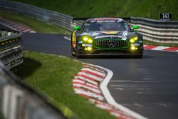 #88 Haribo Racing Team-AMG, Mercedes-AMG GT3: Uwe Alzen, Lance David Arnold; Maximilian Götz, Jan Seyffarth