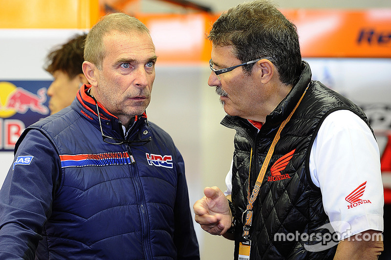 Livio Suppo, Team Principal of the Repsol Honda Team, Carlo Fiorani