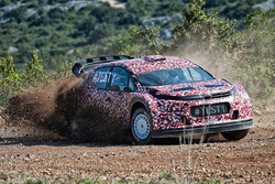 Kris Meeke testet den Citroën C3 WRC 2017