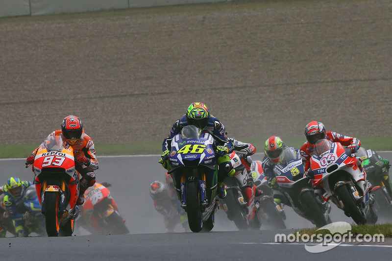 Valentino Rossi, Yamaha Factory Racing, Marc Marquez, Repsol Honda Team