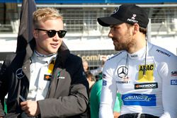 Felix Rosenqvist, Mercedes-AMG Team ART, Mercedes-AMG C 63 DTM DTM and Gary Paffett, Mercedes-AMG Te
