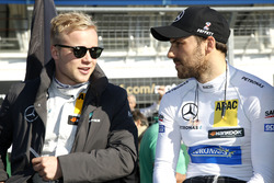 Felix Rosenqvist, Mercedes-AMG Team ART, Mercedes-AMG C 63 DTM DTM; Gary Paffett, Mercedes-AMG Team