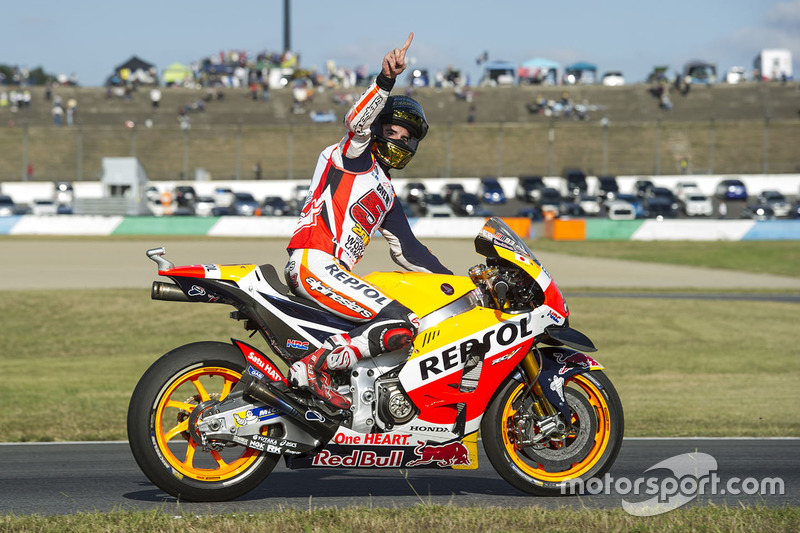 Marc Marquez ganador de la carrera, Repsol Honda Team