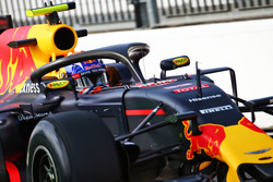 Max Verstappen, Red Bull Racing RB12 with the Halo cockpit cover