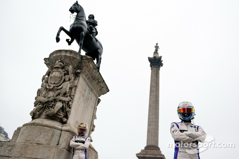 Sam Bird, DS Virgin Racing visita a Marble Arch